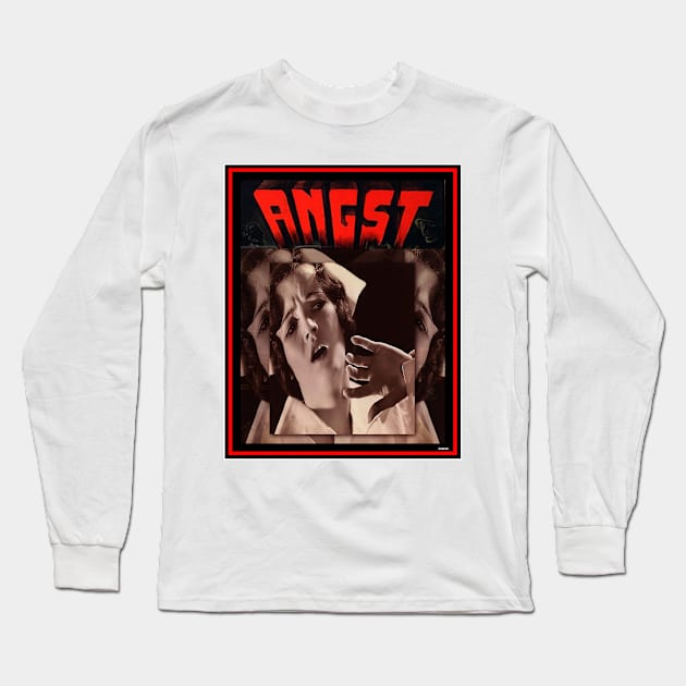 ANGST IN THE AGE OF ANGST Long Sleeve T-Shirt by PETER J. KETCHUM ART SHOP
